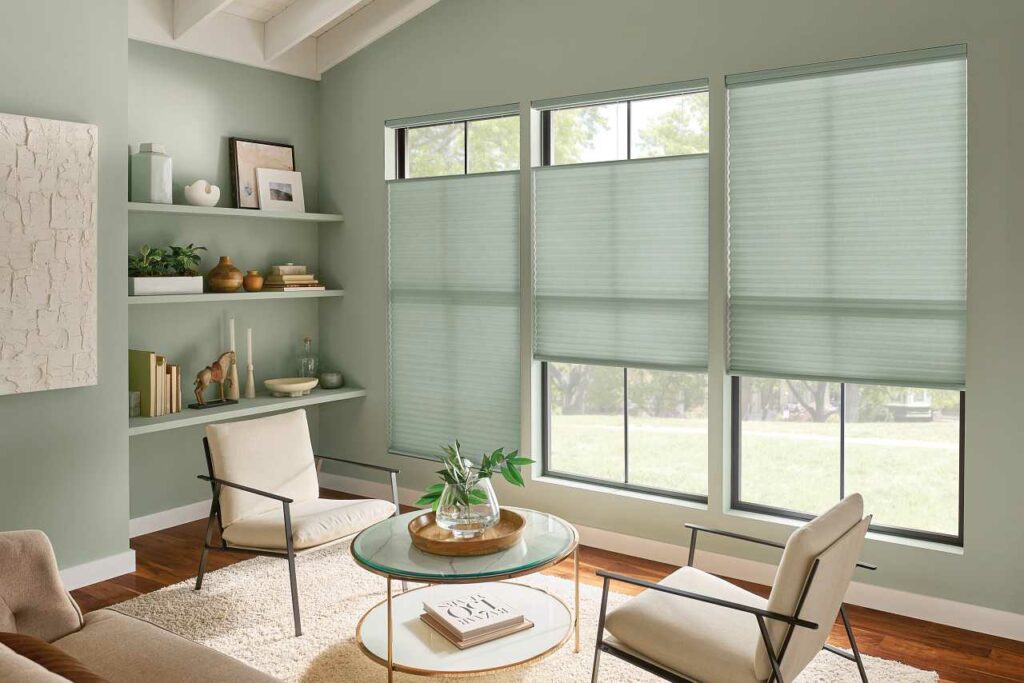 Graber cellular shades Blind Guy of Tri-Cities