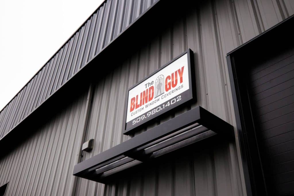 professional Wenatchee shade installation by The Blind Guy