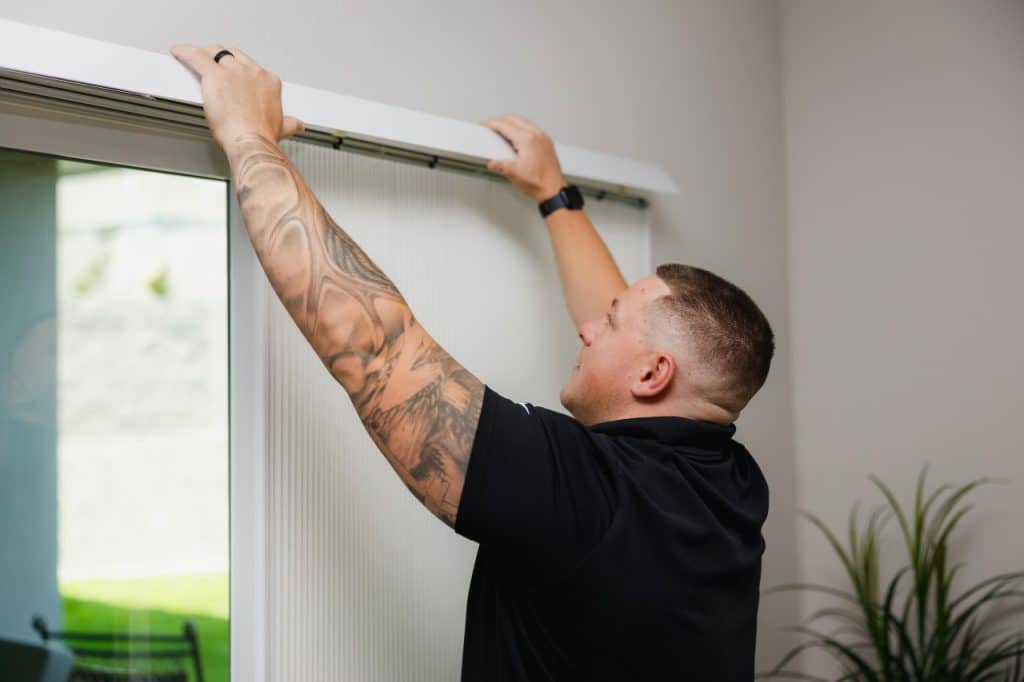 window shades installation in Wenatchee