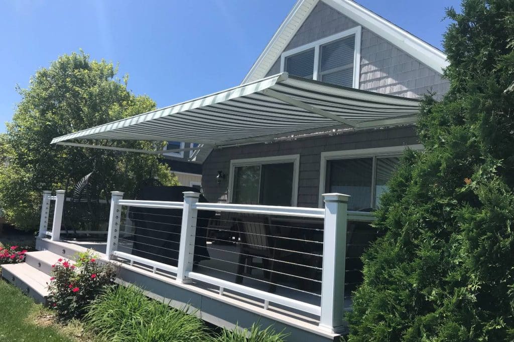 a photo of a Sunsetter awnings in a home